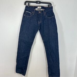 Taylor Stitch Blue Slim Jeans with Sturdy Denim